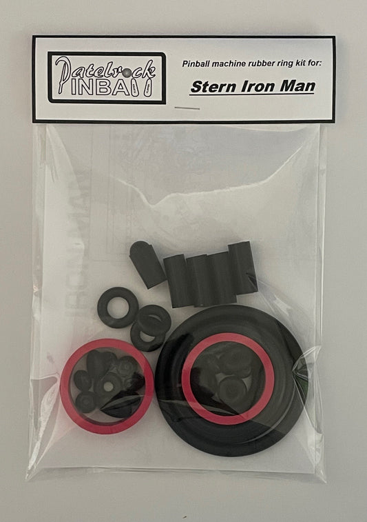 Stern Iron Man (all edition) Pinball Machine Rubber Ring Kit