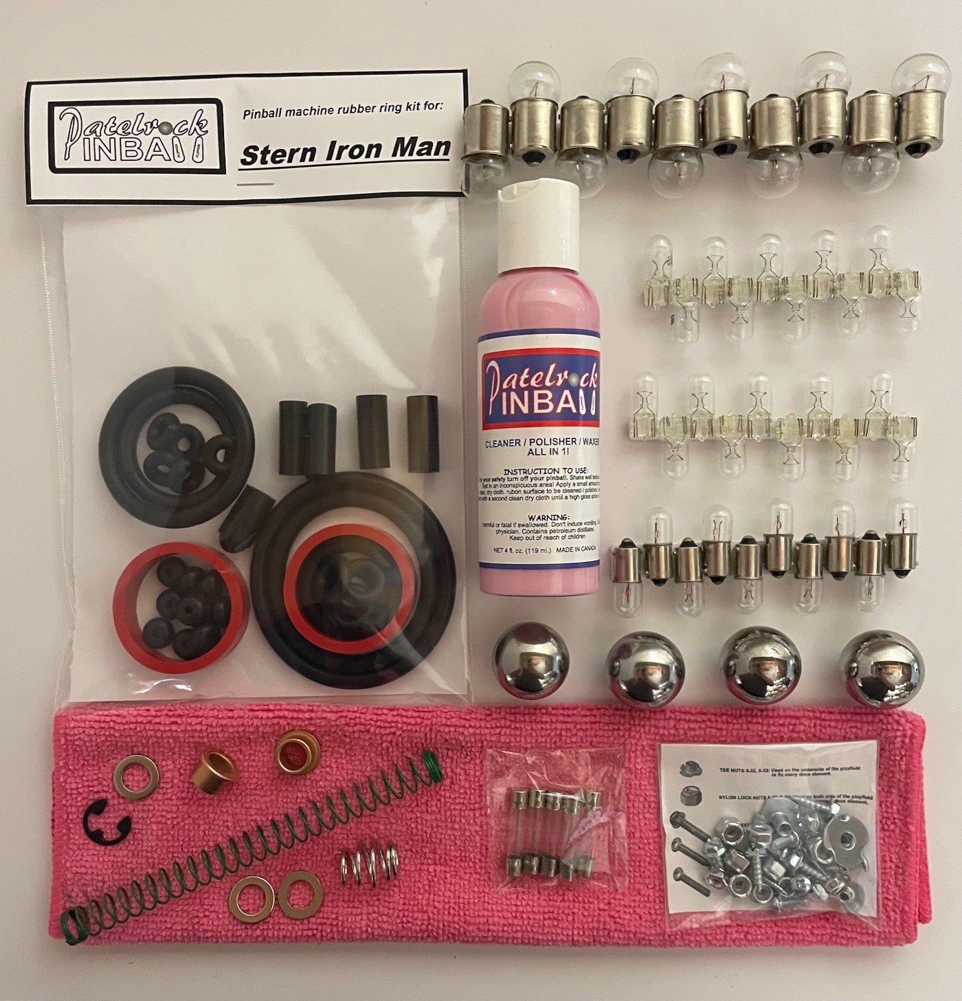 Stern Iron Man Pinball Machine Maintenance Kit