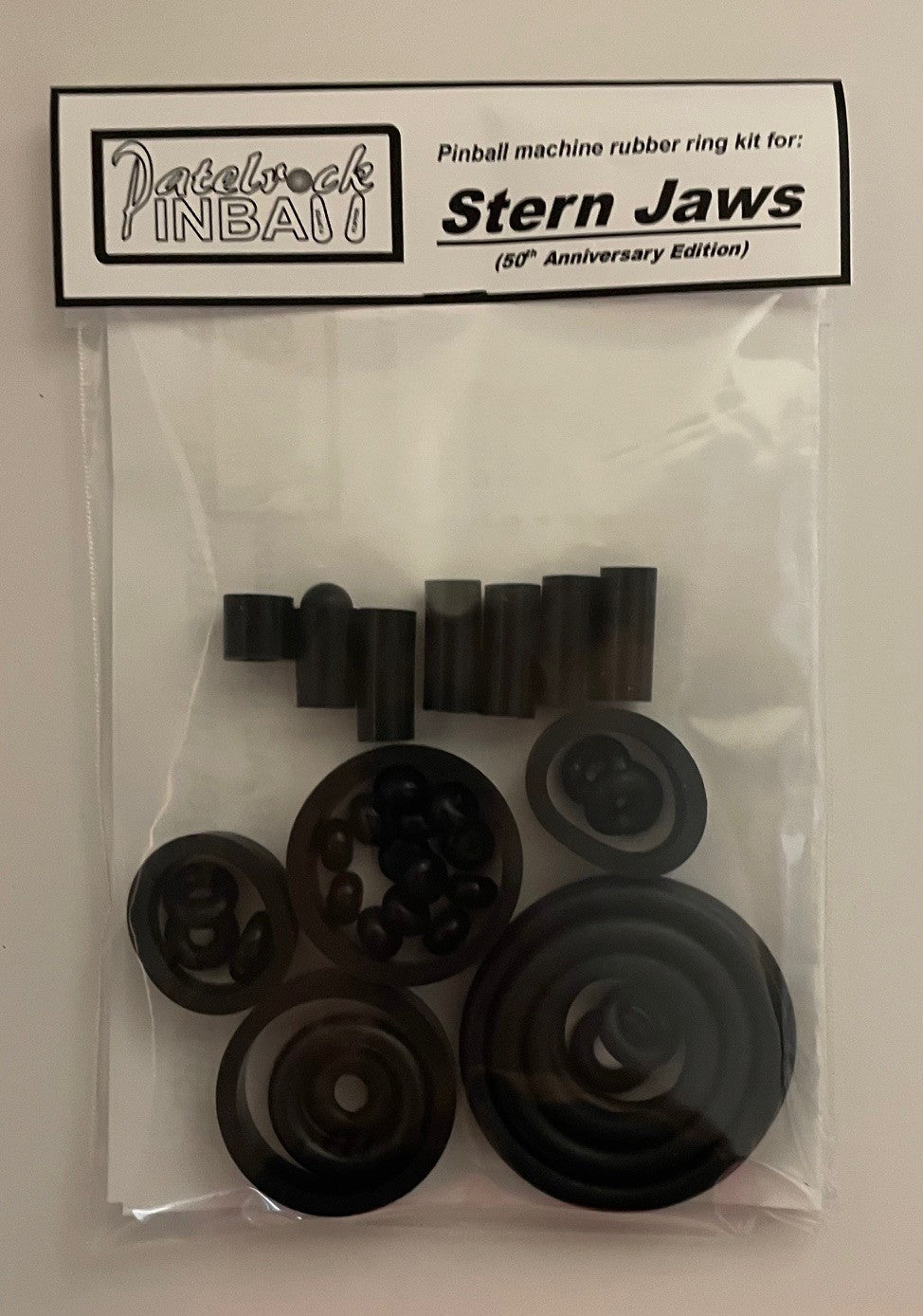 Stern Jaws | 50th Anniversary | Premium Pinball Machine Rubber Ring Kit