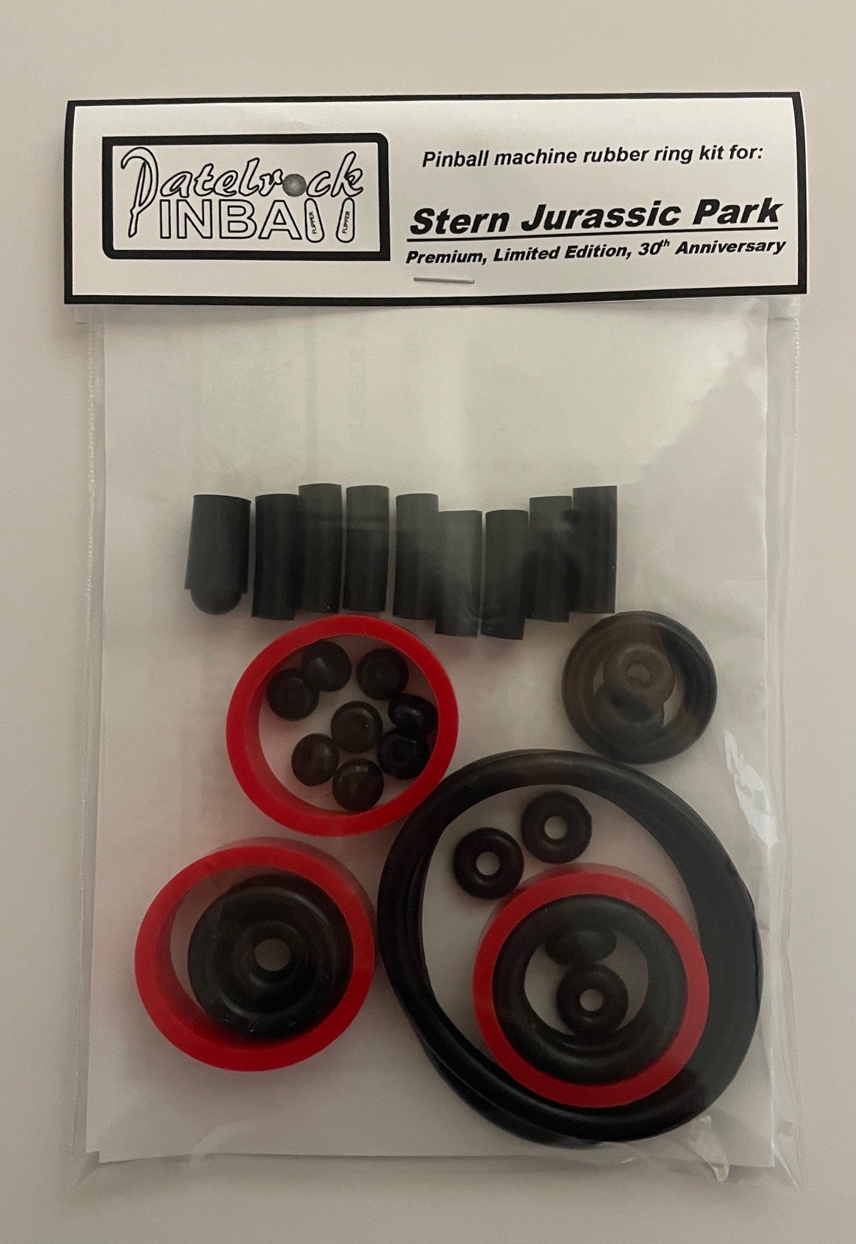Stern Jurassic Park | Premium | Limited | 30th Limited Edition Pinball Machine Rubber Ring Kit