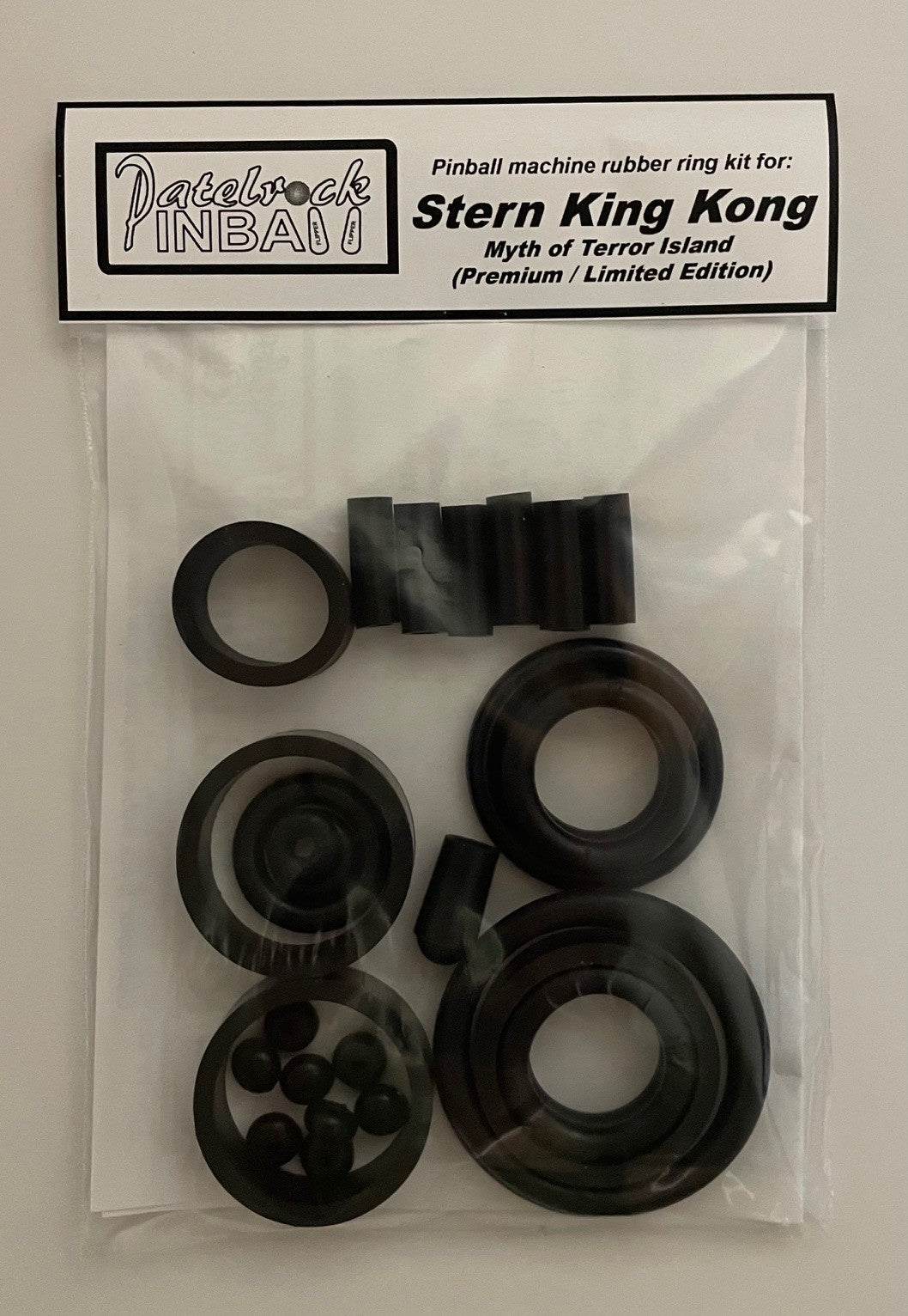 Stern King Kong: Myth of Terror Island Premium | Limited Edition Pinball Machine Rubber Ring Kit