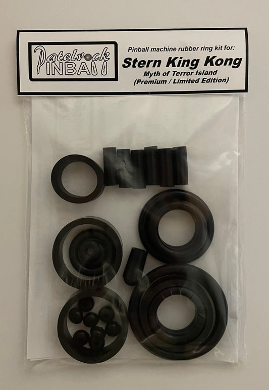 Stern King Kong: Myth of Terror Island Premium | Limited Edition Pinball Machine Rubber Ring Kit