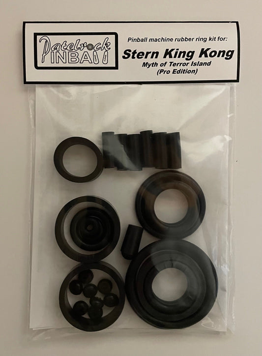 Stern King Kong: Myth of Terror Island Pro Pinball Machine Rubber Ring Kit