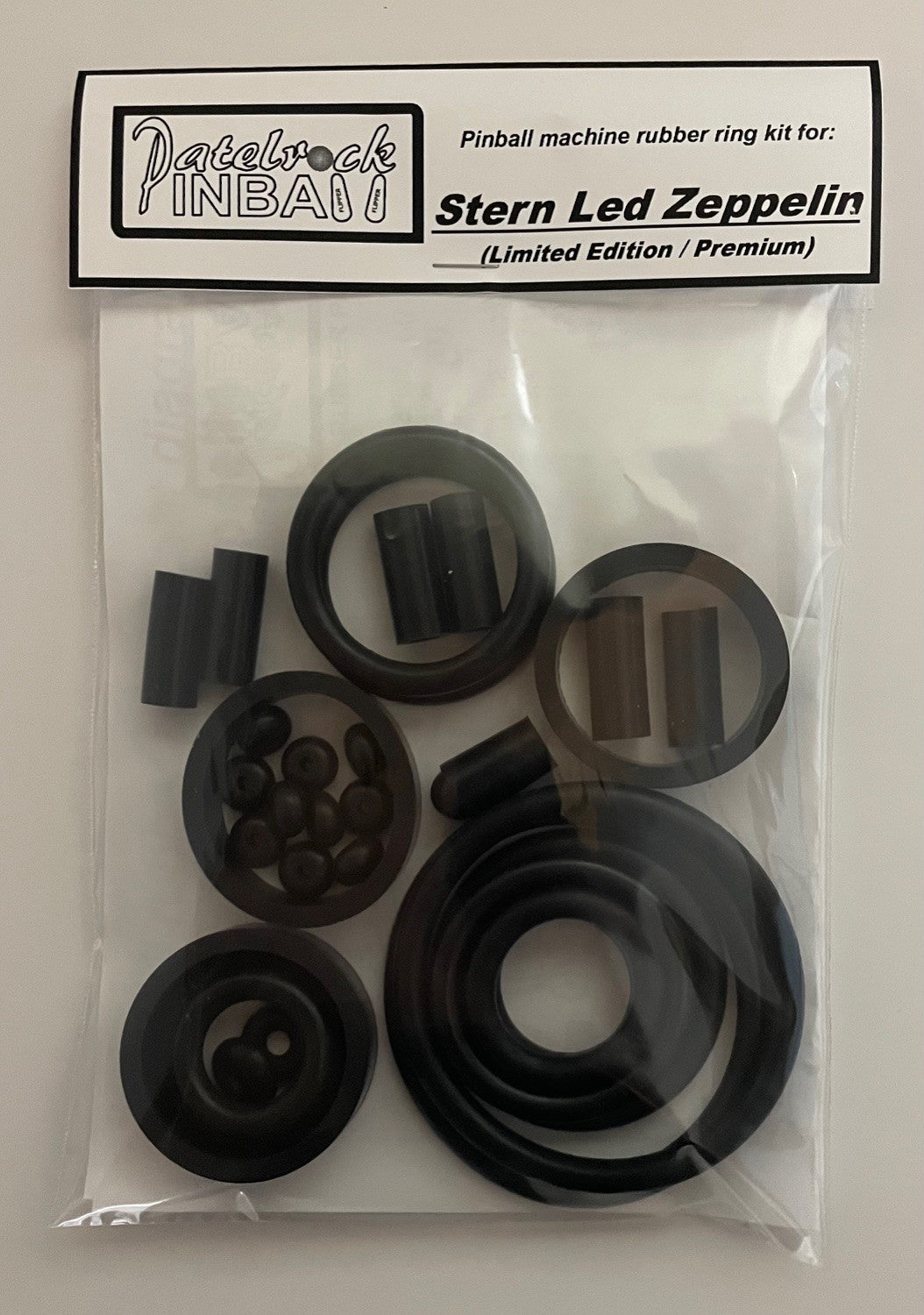 Stern Led Zeppelin Premium / Limited Edition Pinball Machine Rubber Ring Kit