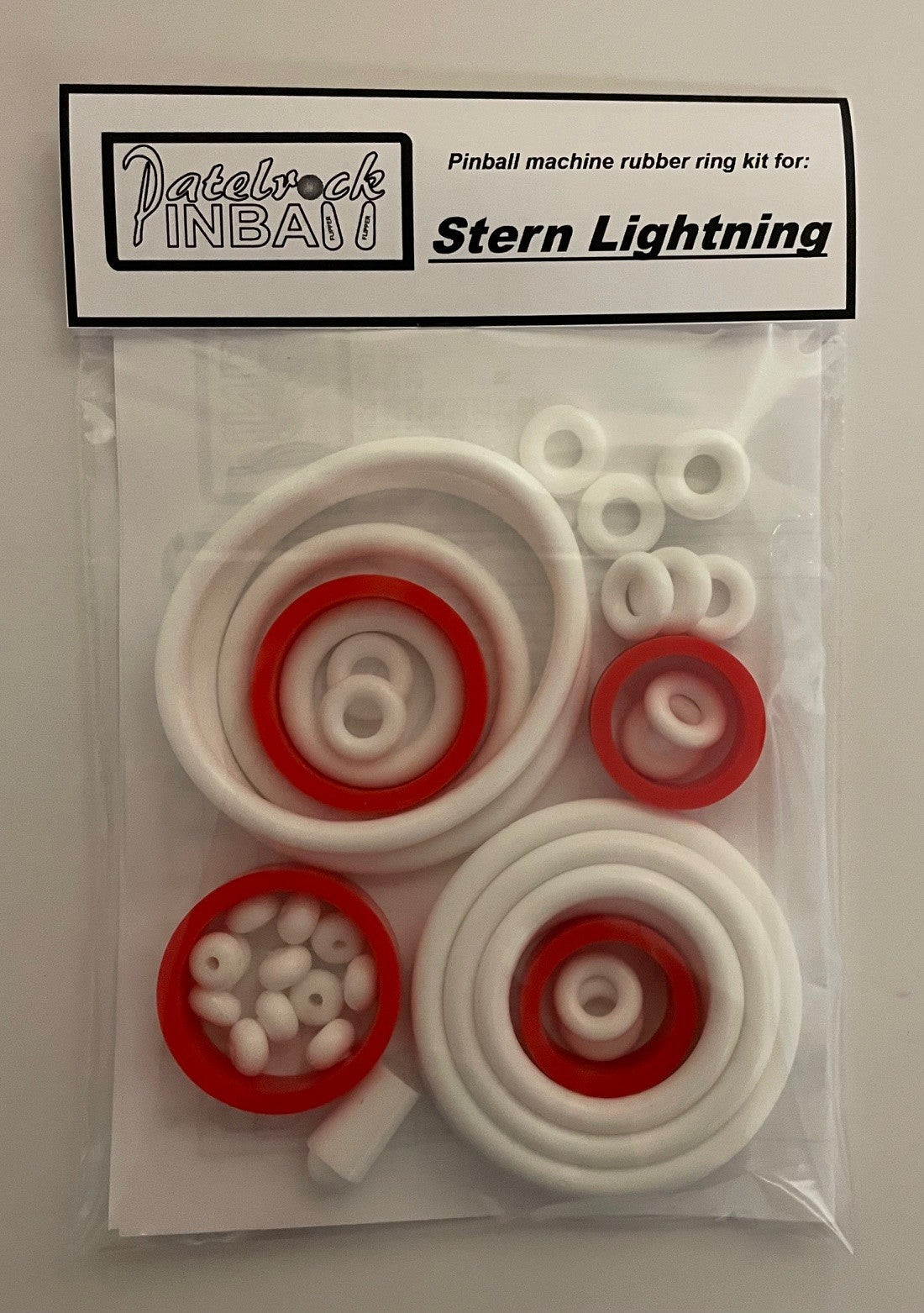 Stern Lightning Pinball Machine Rubber Ring Kit