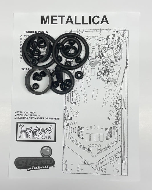 Stern Metallica Pro Pinball Machine Maintenance Kit
