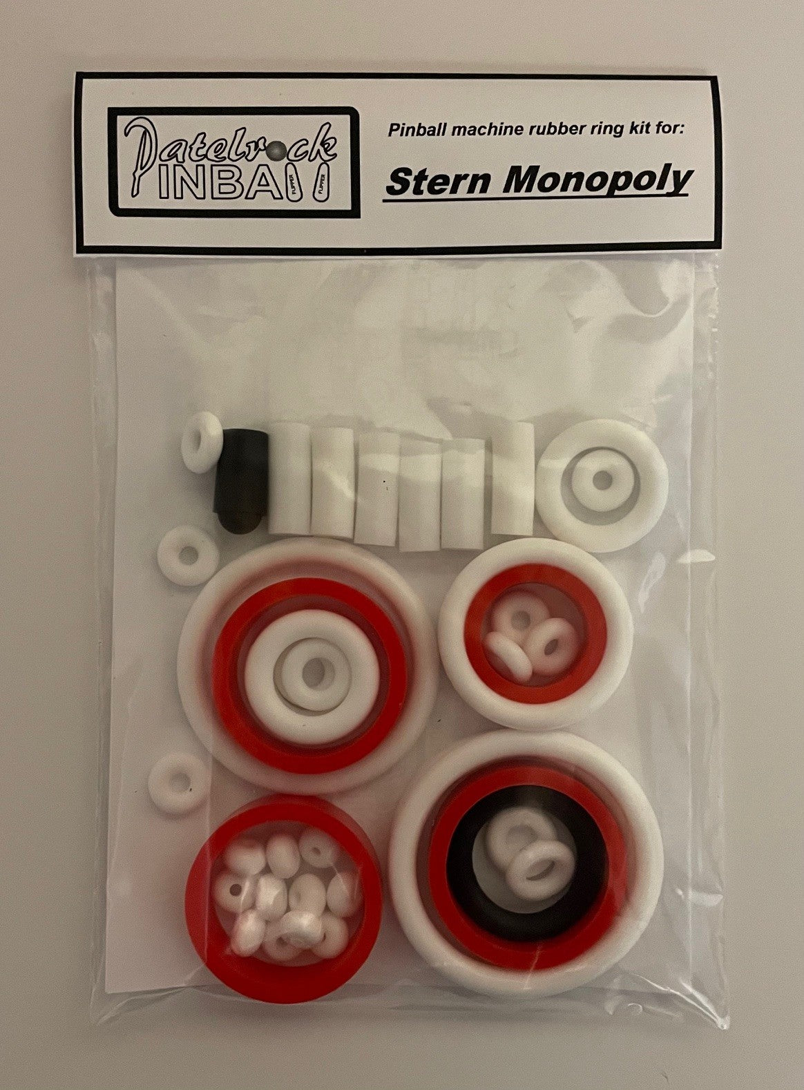 Stern Monopoly Pinball Machine Rubber Ring Kit
