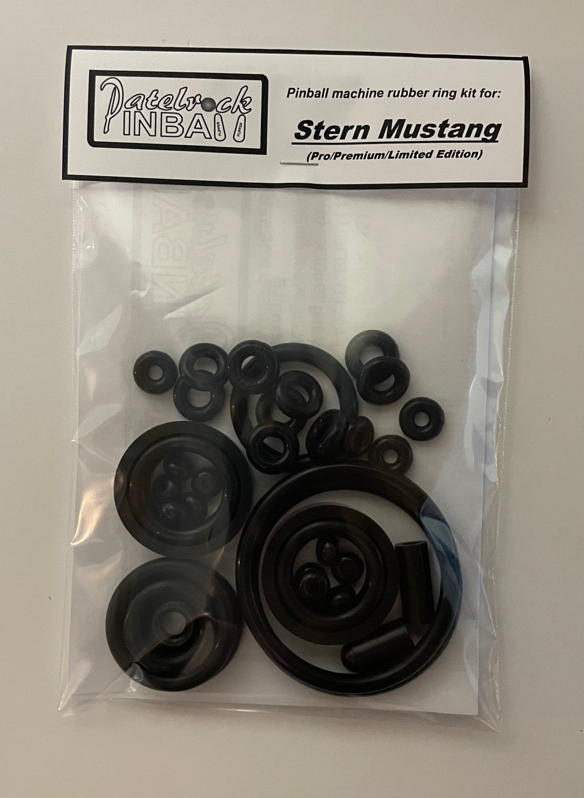 Stern Ford Mustang Pro | Premium ''Boss'' | Limited Edition Pinball Machine Rubber Ring Kit