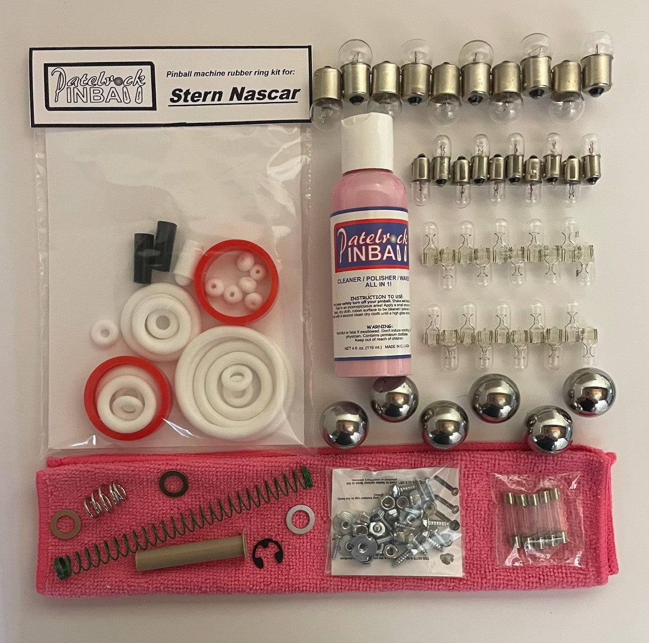 Stern Nascar Pinball Machine Maintenance Kit