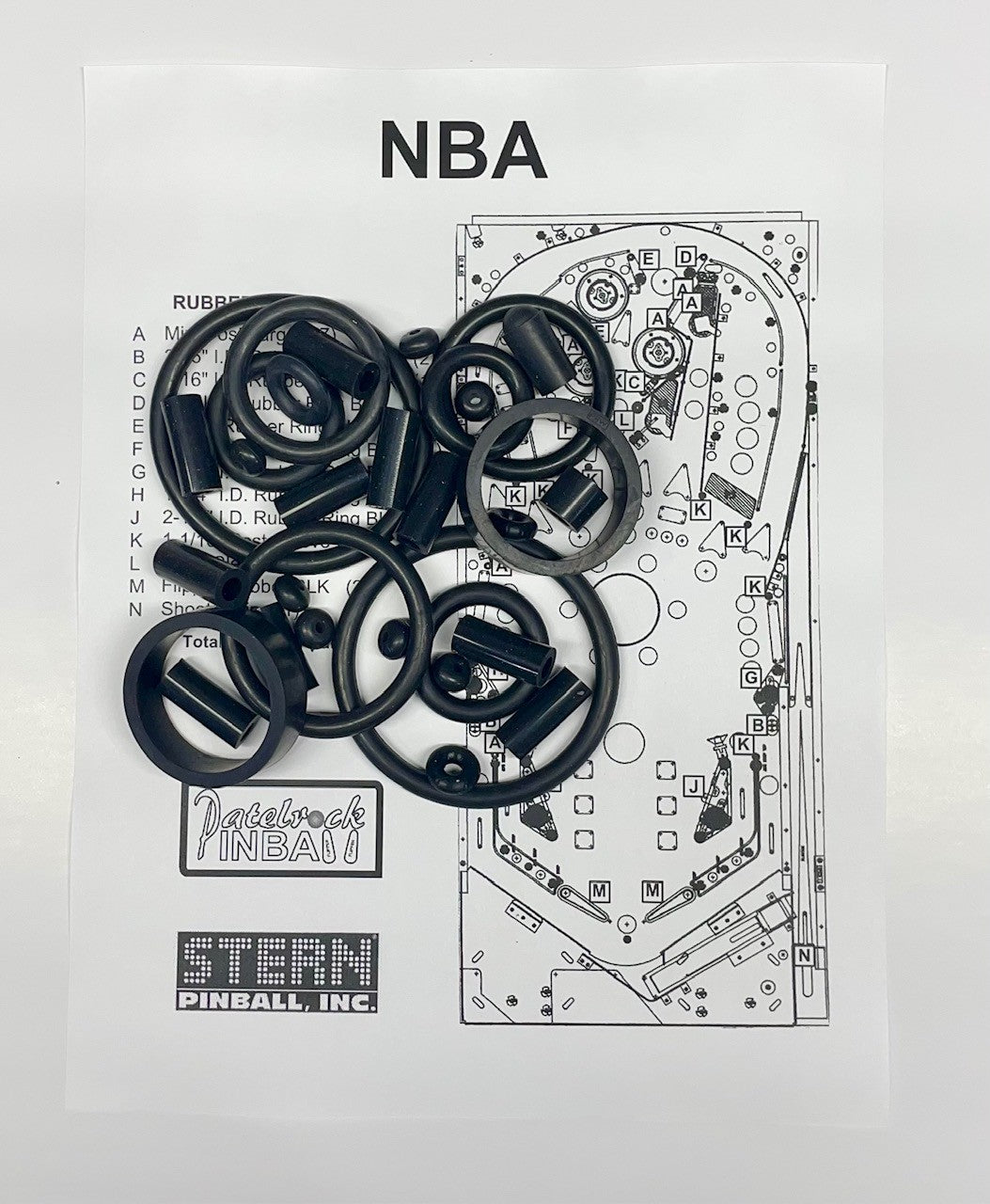 Stern NBA Pinball Machine Maintenance Kit
