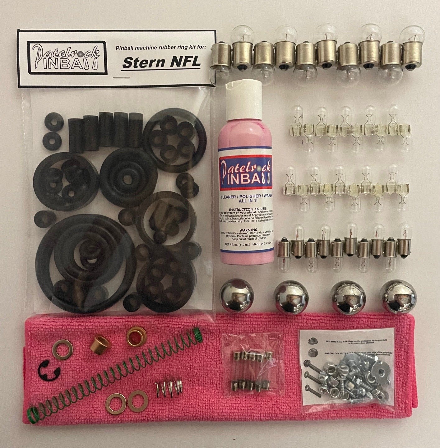 Stern NFL Pinball Machine Maintenance Kit