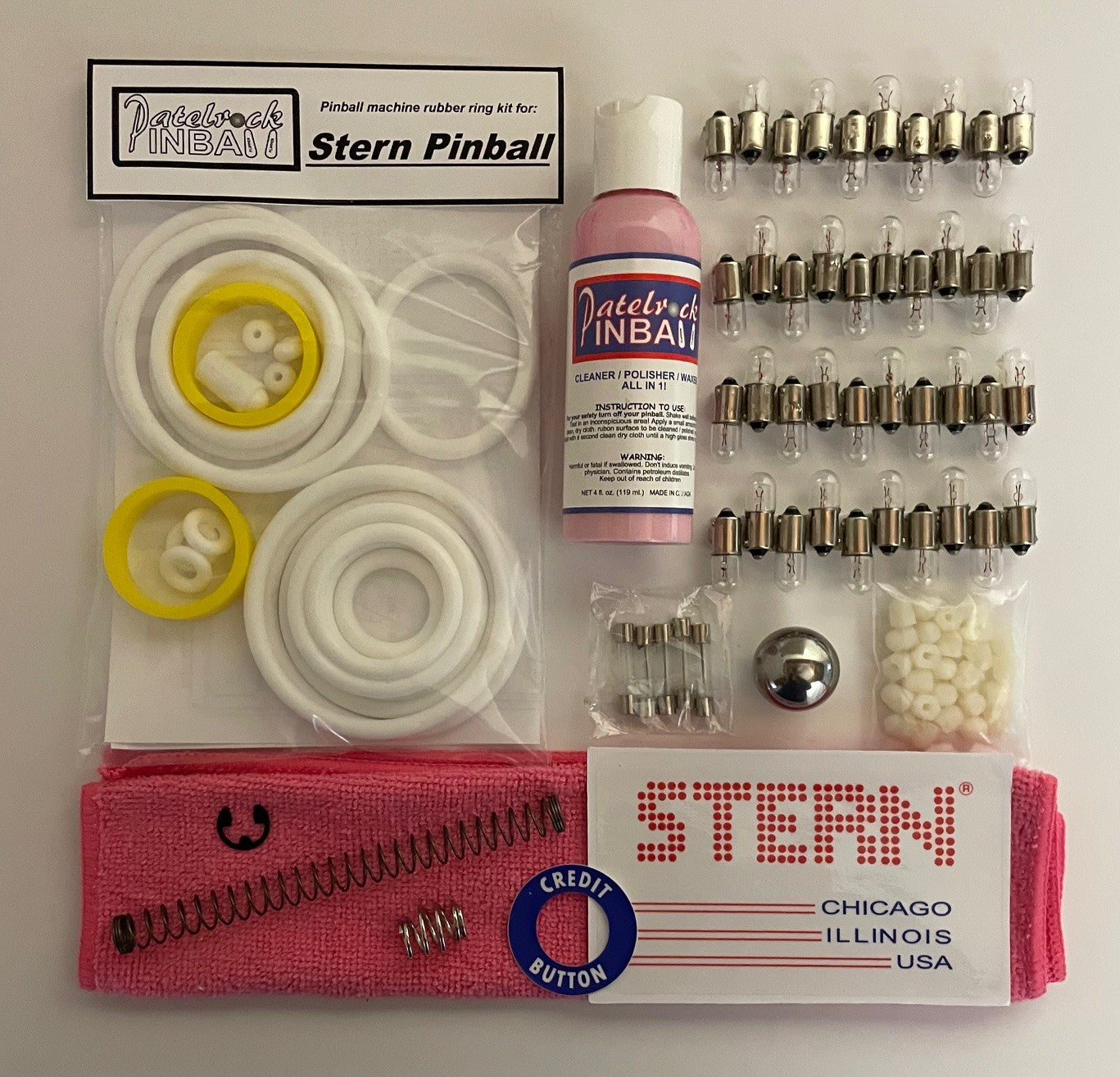 Stern Pinball (Electromecanical) Pinball Machine Maintenance Kit