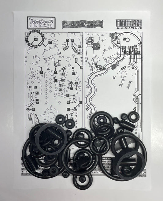 Stern Pirates of the Caribbean Pinball Machine Maintenance Kit