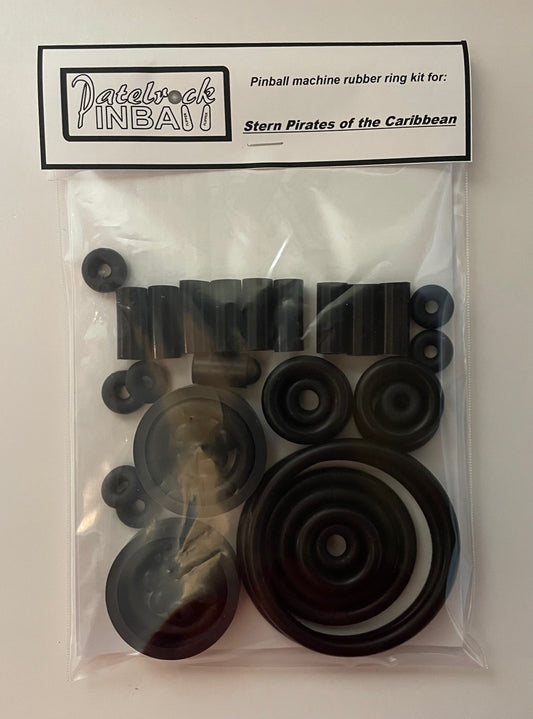 Stern Pirates of the caribbean Pinball Machine Rubber Ring Kit