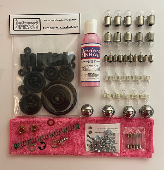 Stern Pirates of the Caribbean Pinball Machine Maintenance Kit