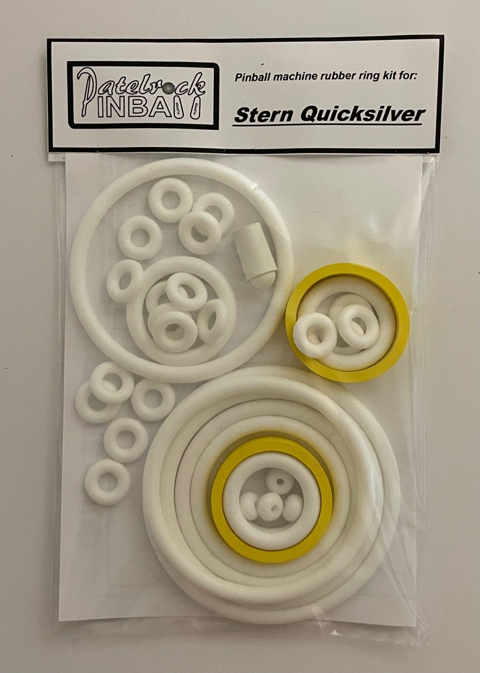 Stern Quicksilver Pinball Machine Rubber Ring Kit