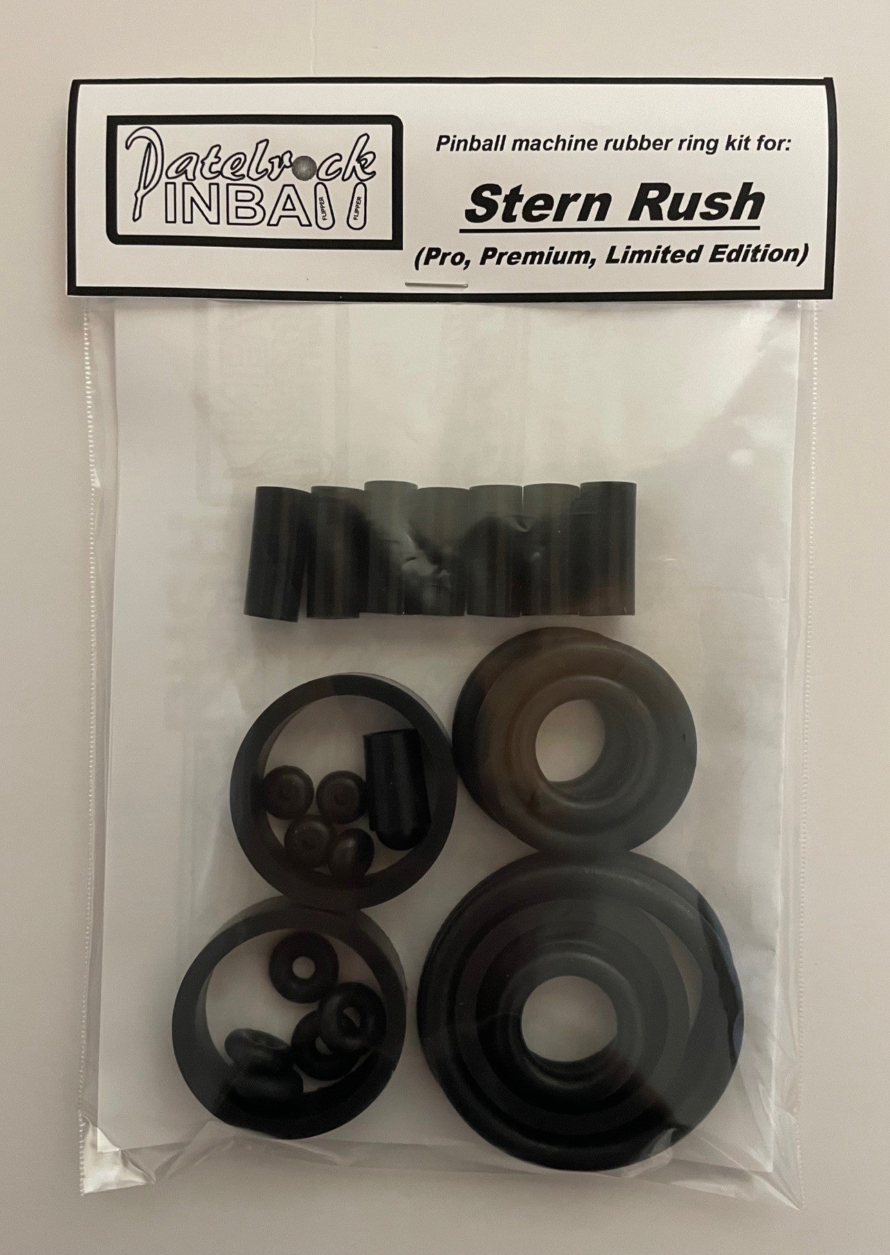 Stern Rush Pro | Premium | Limited Edition Pinball Machine Rubber Ring Kit