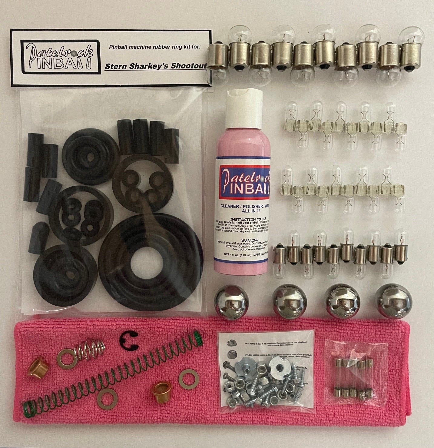 Stern Sharkey's Shootout Pinball Machine Maintenance Kit