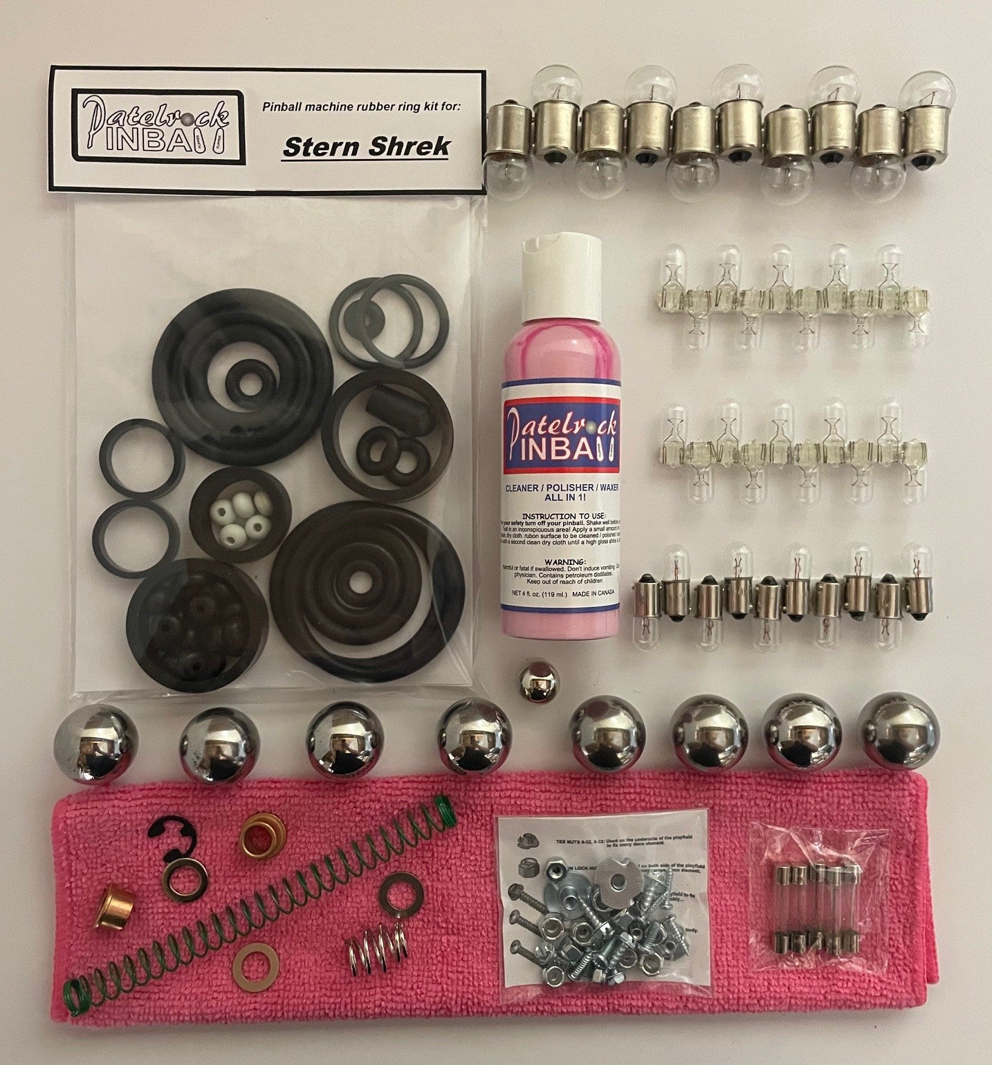 Stern Shrek Pinball Machine Maintenance Kit