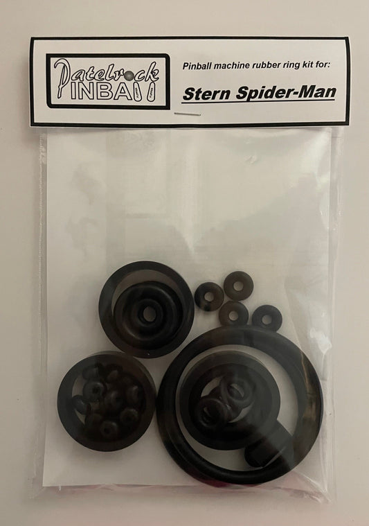 Stern Spider-Man Pinball Machine Rubber Ring Kit
