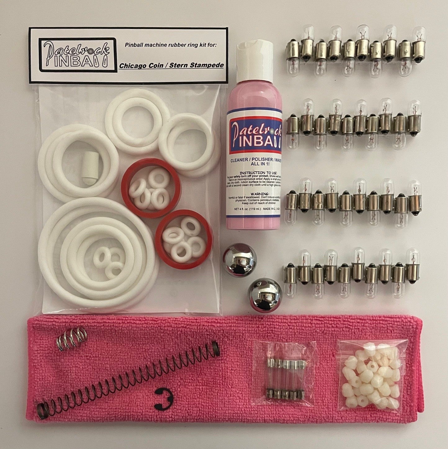 Stern / Chicago Coin Stampede Pinball Machine Maintenance Kit