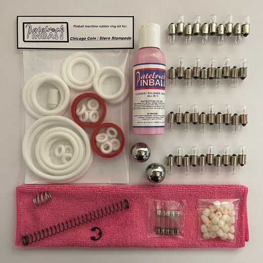 Stern / Chicago Coin Stampede Pinball Machine Maintenance Kit