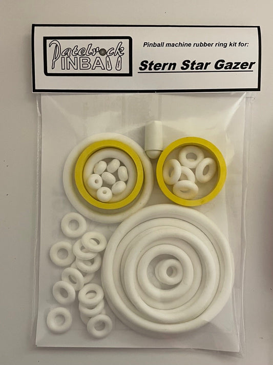 Stern Star Gazer Pinball Machine Rubber Ring Kit