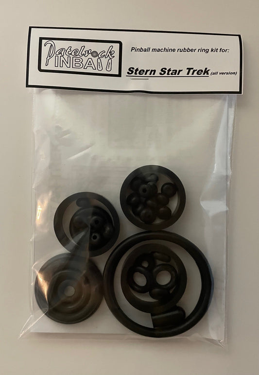 Stern Star Trek Pro | Premium | Limited | Vault Edition Pinball Machine Rubber Ring Kit