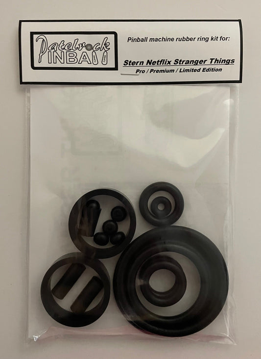 Stern Netflix Stanger Things | Pro | Premium | Limited Edition Pinball Machine Rubber Ring Kit