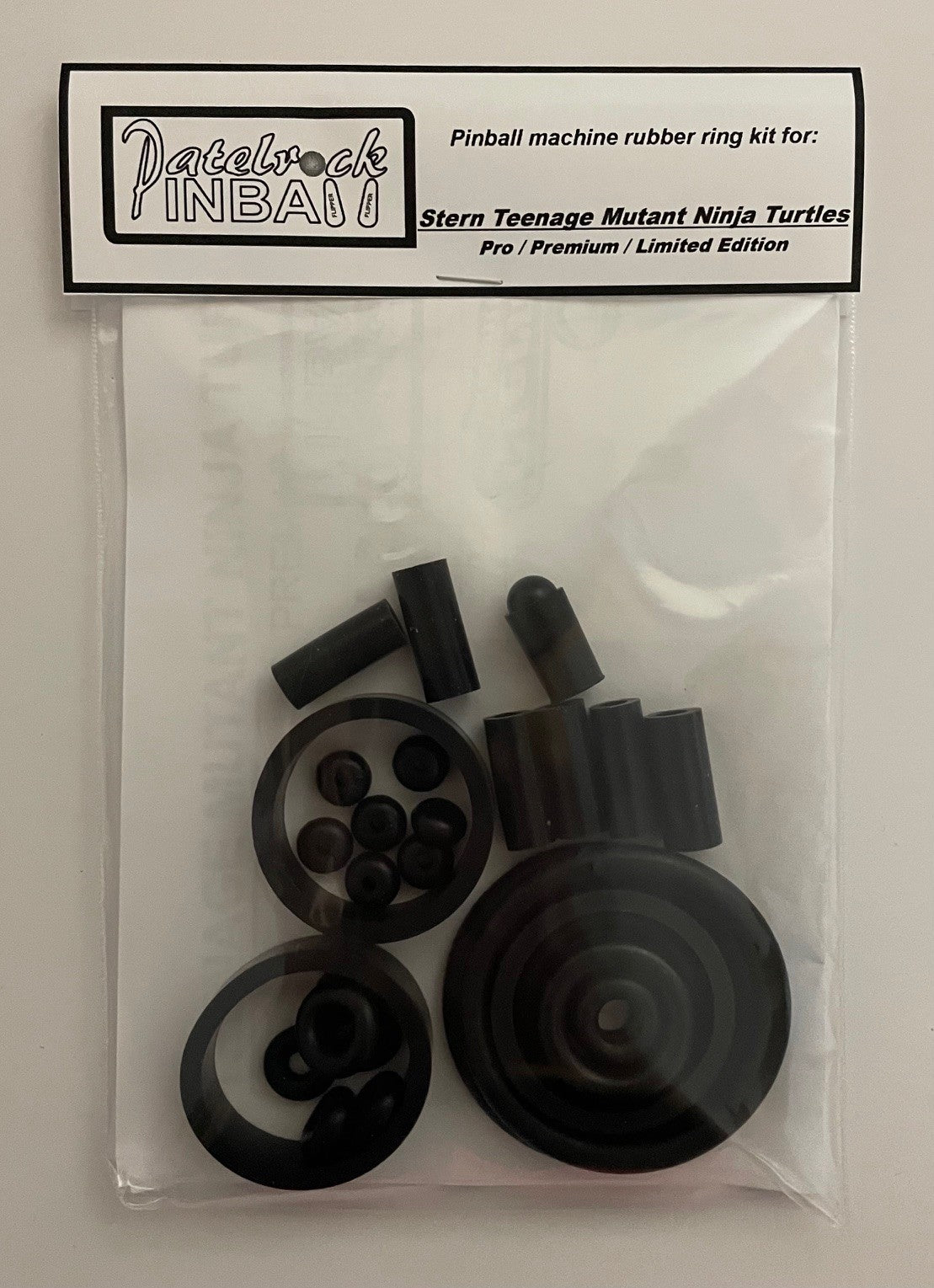 Stern Teenage Mutant Ninja Turtles | Pro | Premium | Limited Edition Pinball Machine Rubber Ring Kit