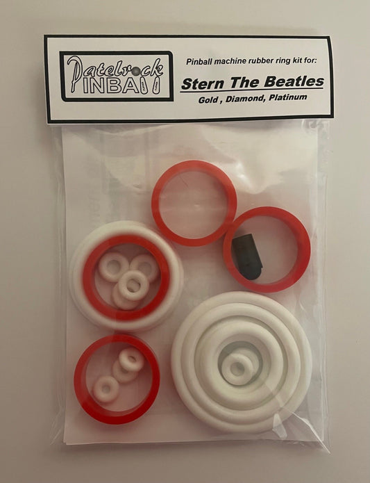 Stern The Beatles Gold | Platinum | Diamond Edition Pinball Machine Rubber Ring Kit