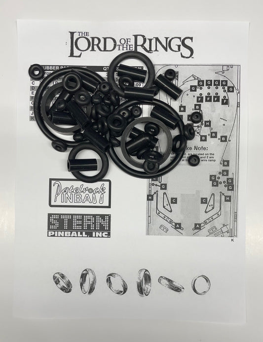 Stern The Lord of the Rings Pinball Machine Maintenance Kit