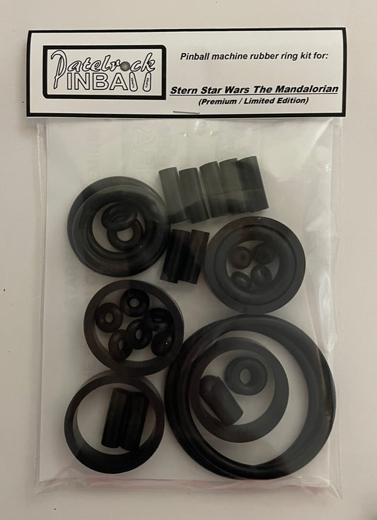 Stern Star Wars: The Mandalorian Premium | Limited Edition Pinball Machine Rubber Ring Kit
