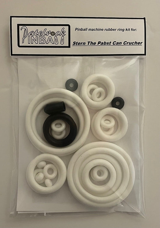 Stern The Pabst Can Crusher Pinball Machine Rubber Ring Kit