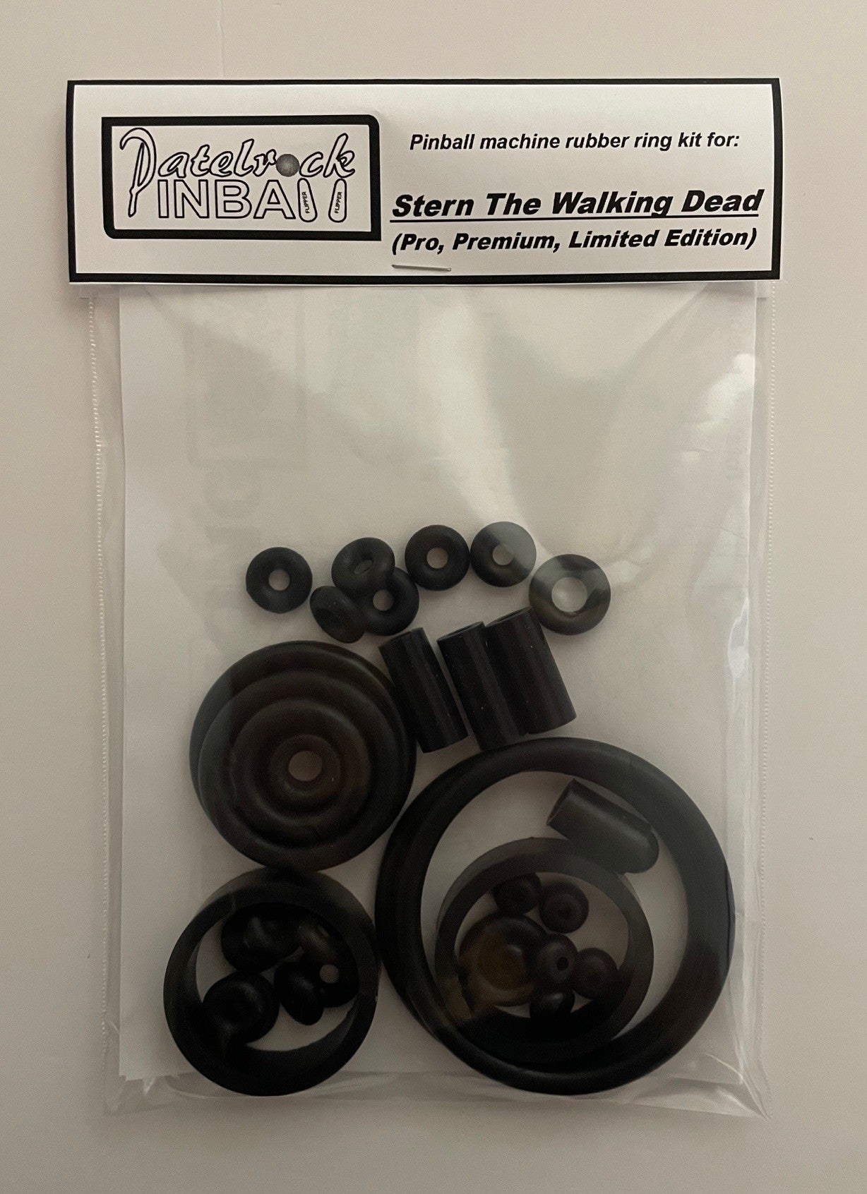 Stern The Walking Dead Pro | Premium | Limited Edition Pinball Machine Rubber Ring Kit