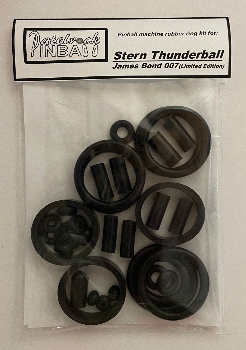Stern Thunderball | James Bond 007 | Limited Edition Pinball Machine Rubber Ring Kit