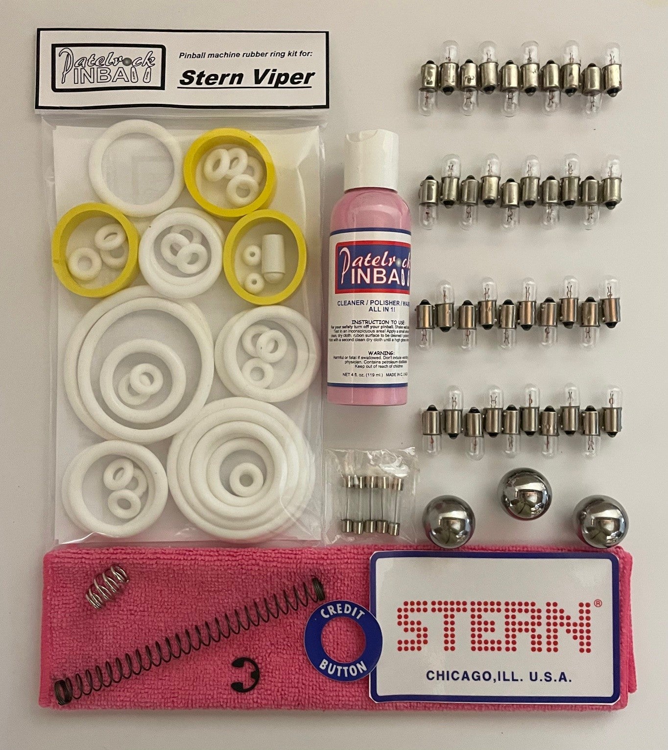 Stern Viper Pinball Machine Maintenance Kit