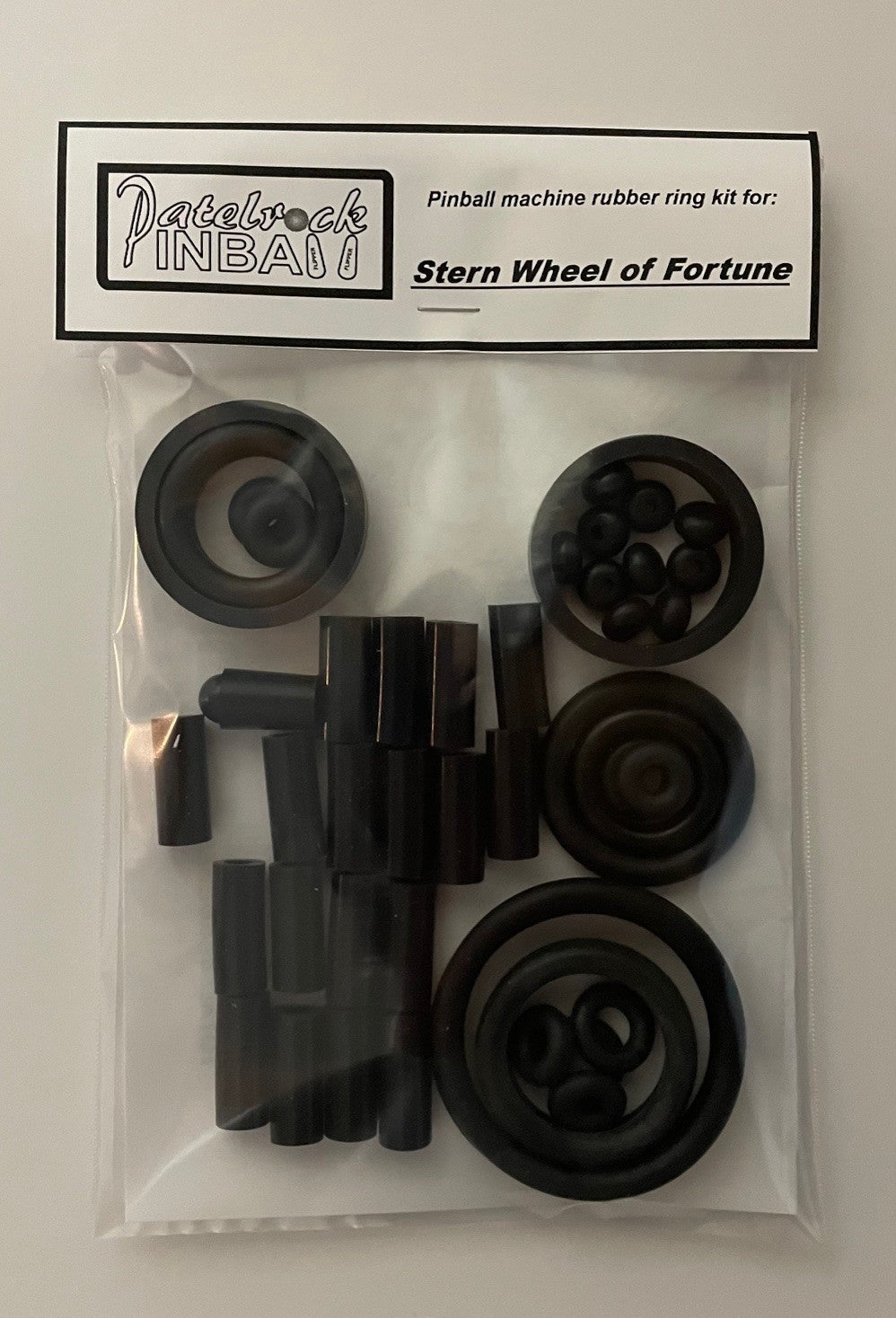 Stern Wheel of Fortune Pinball Machine Rubber Ring Kit