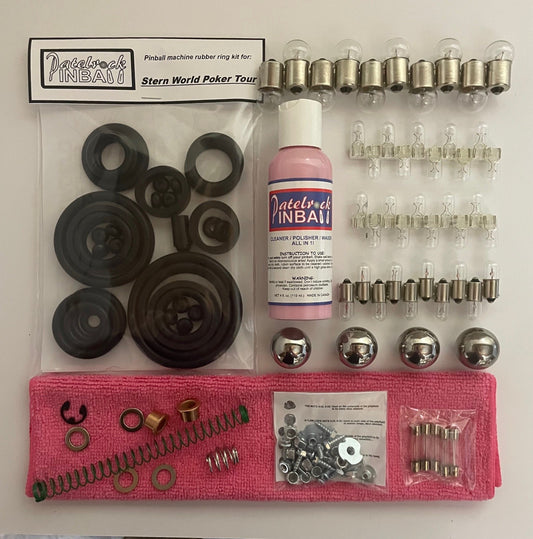 Stern World Poker Tour Pinball Machine Maintenance Kit