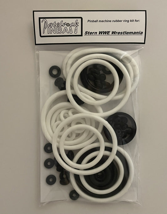 Stern WWE Wrestlemania Pinball Machine Rubber Ring Kit