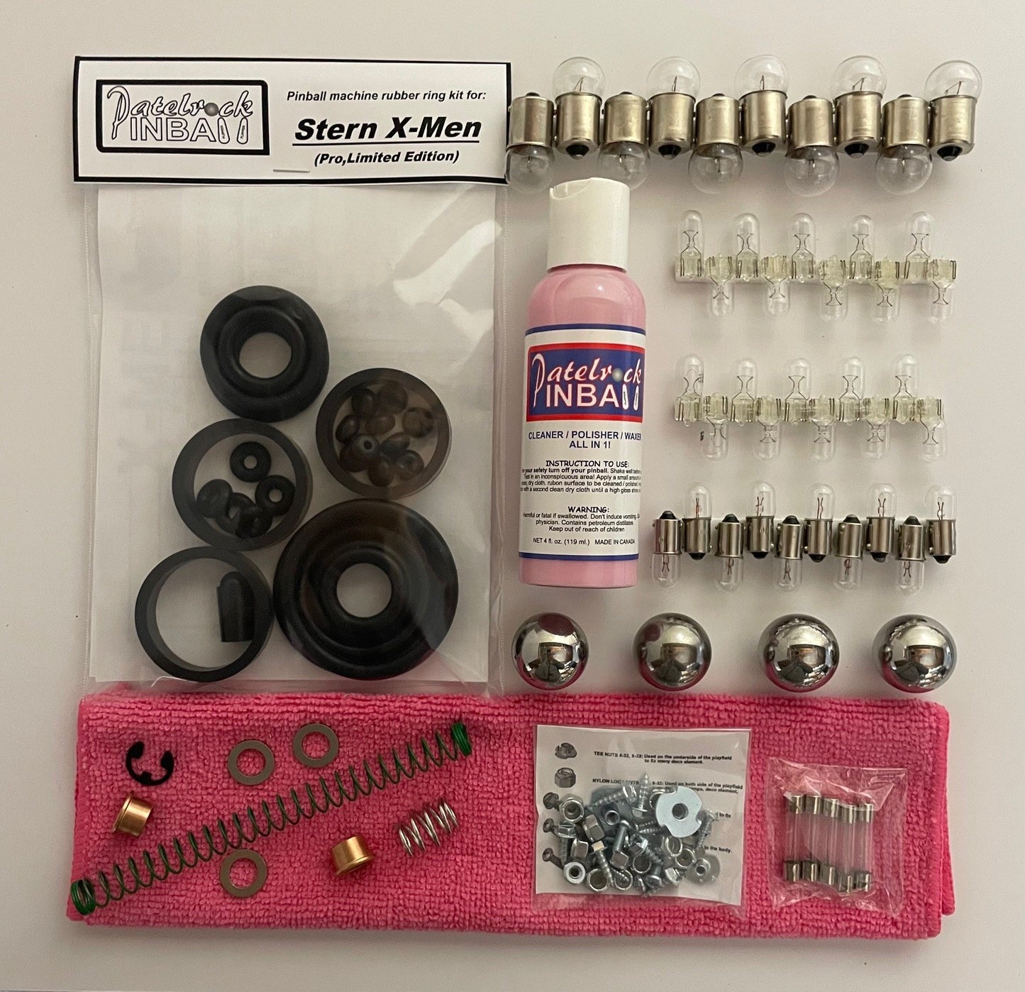 Stern X-Men Pro Pinball Machine Maintenance Kit