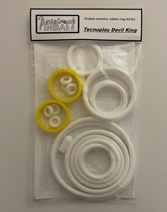 Tecnoplay Devil King Pinball Machine Rubber Ring Kit