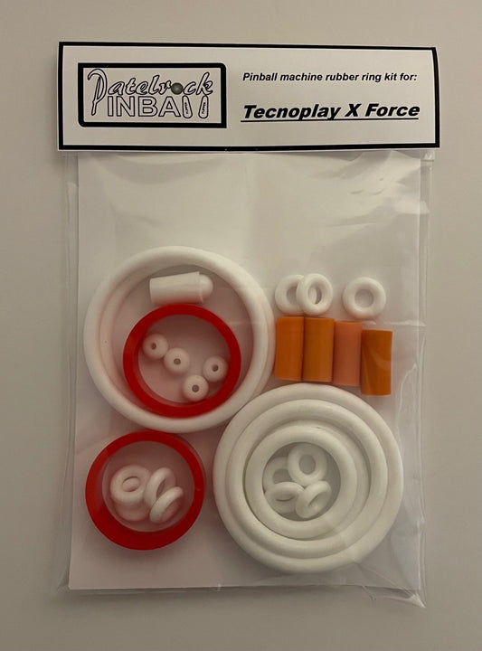 Tecnoplay X Force Pinball Machine Rubber Ring Kit