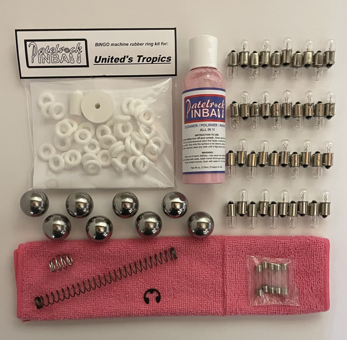 United Tropics Bingo Machine Maintenance Kit
