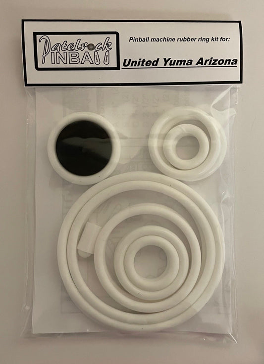 United Yuma Arizona Pinball Machine Rubber Ring Kit