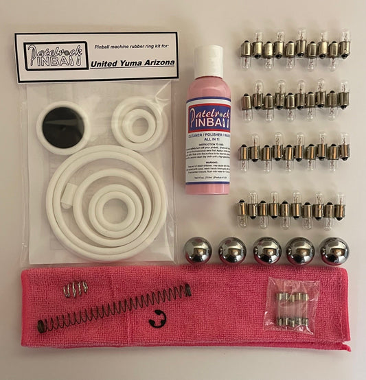 United Yuma Arizona Pinball Machine Maintenance Kit