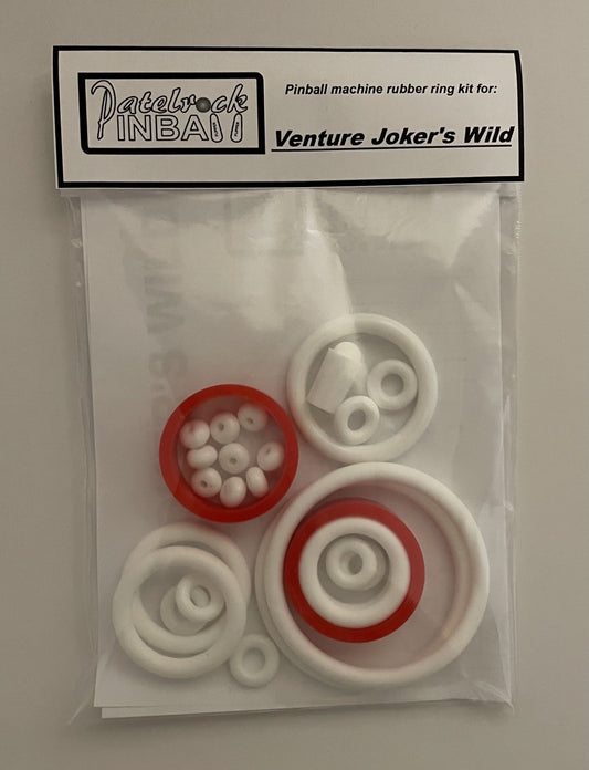 Venture Line Inc. Joker's Wild Pinball Machine Rubber Ring Kit