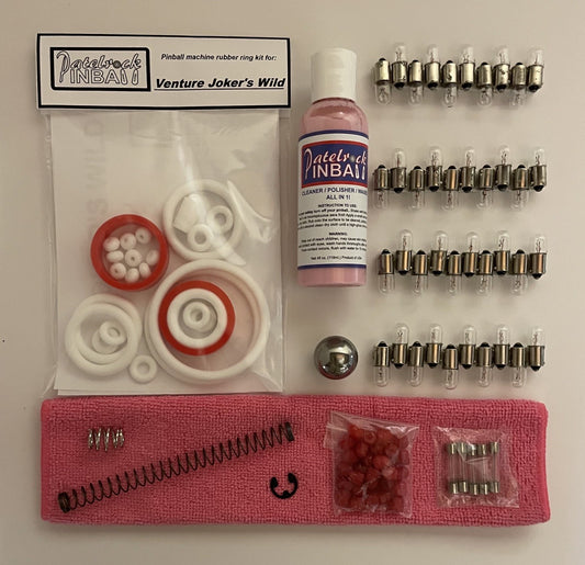 Venture Line Inc. Joker's Wild Pinball Machine Maintenance Kit