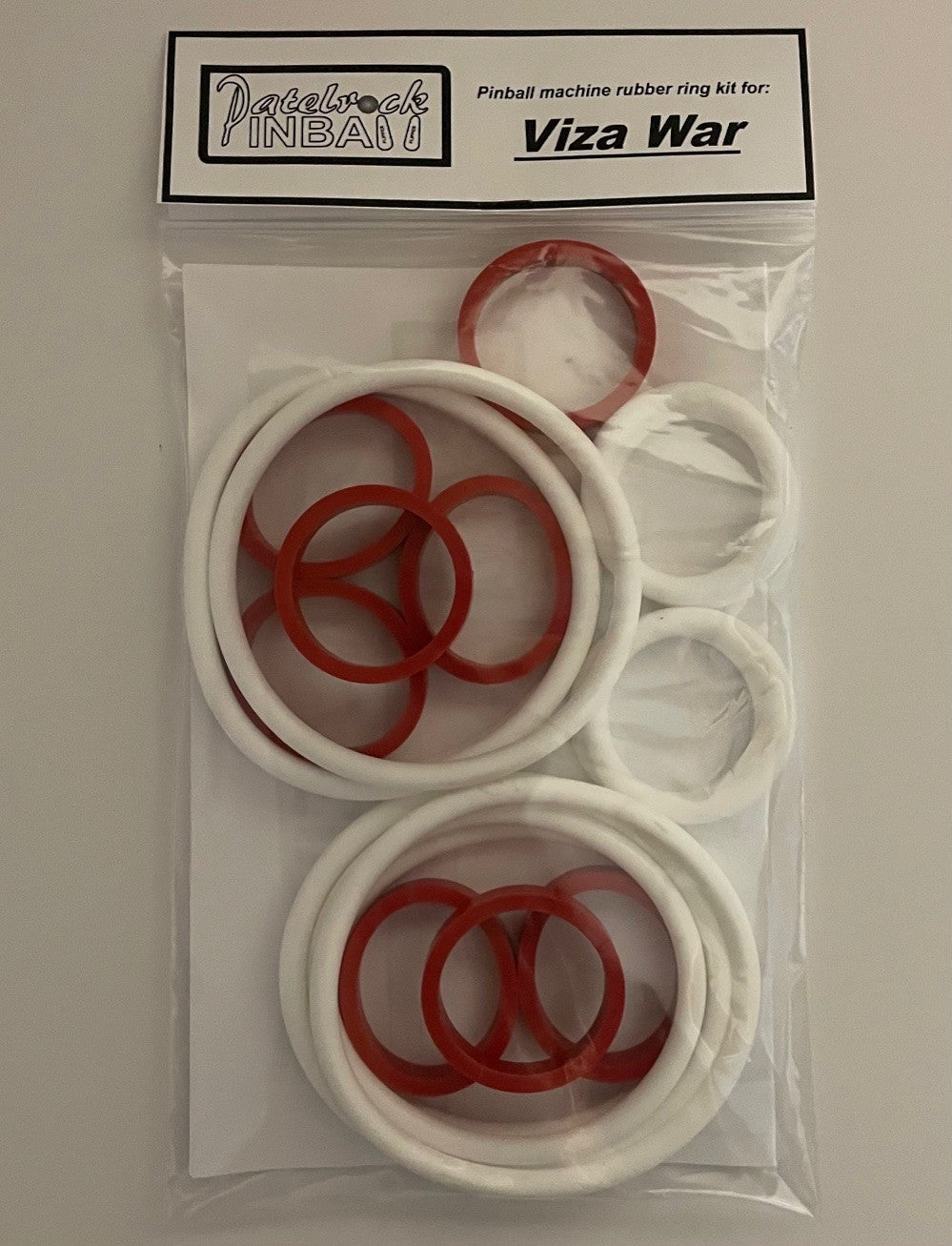 Fascination | Viza War Pinball Machine Rubber Ring Kit