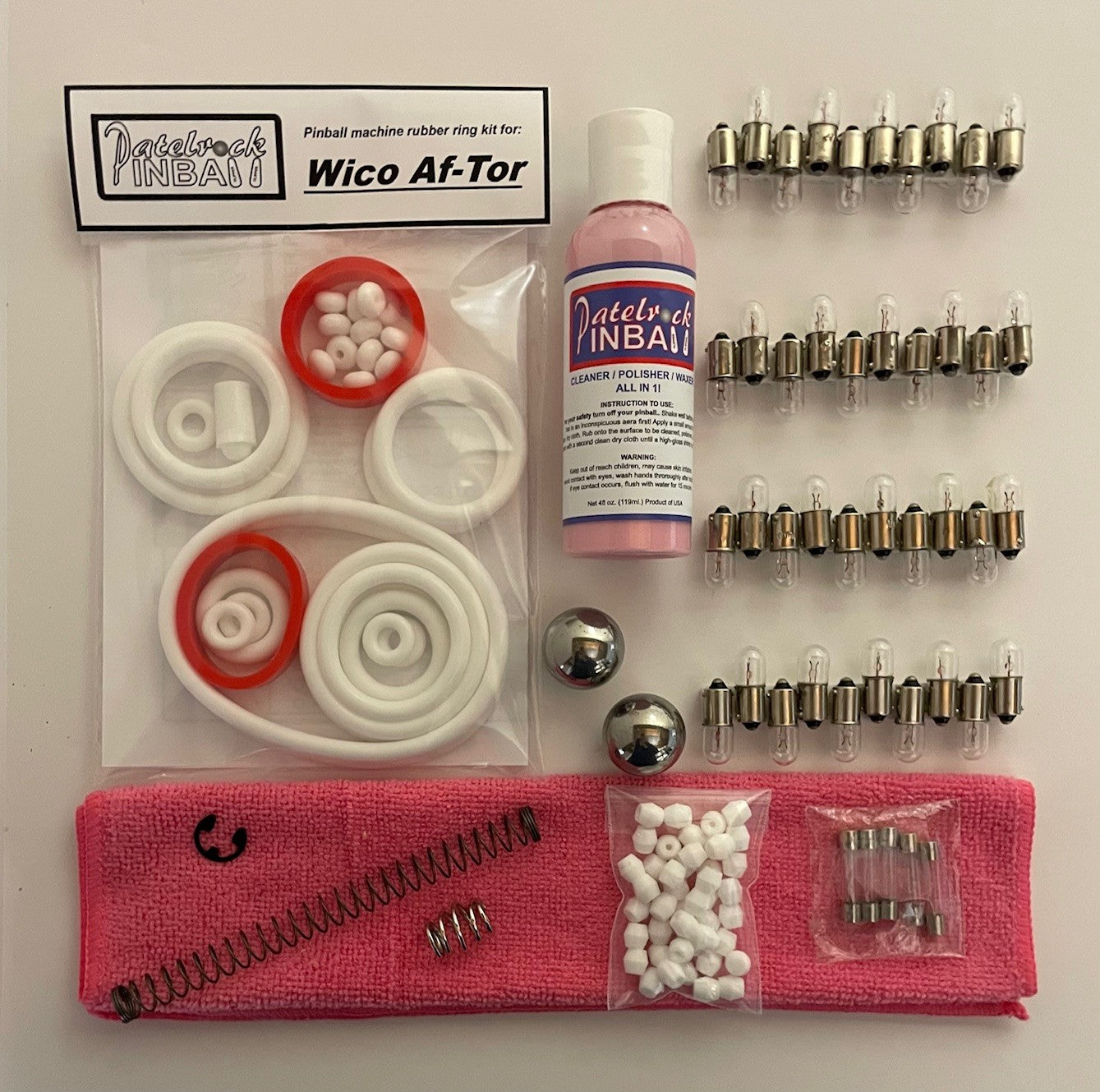 Wico Af-Tor Pinball Machine Maintenance Kit